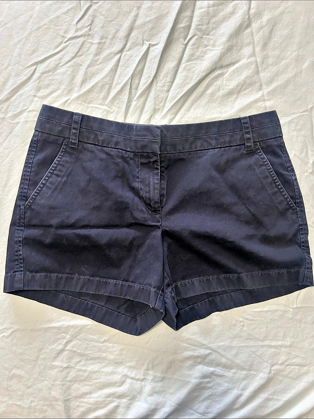 J.Crew Chino Shorts High Waist Shorts in Black Size 8